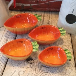 Carrot Measuring Cup Set by Terramoto